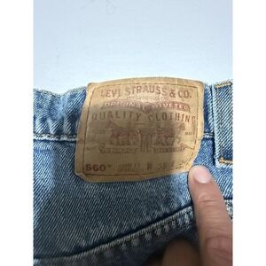 Levi's 560 Men's Loose Fit Tapered Leg Jeans 38x34